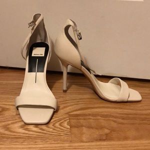 Dolce Vita Halo Ankle Heels (White)